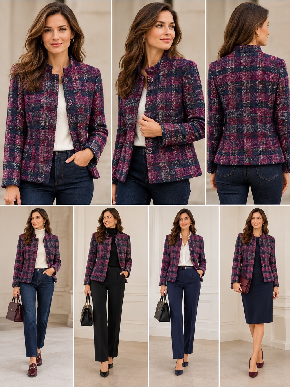 Allison Daley Boucle Jacket US 16